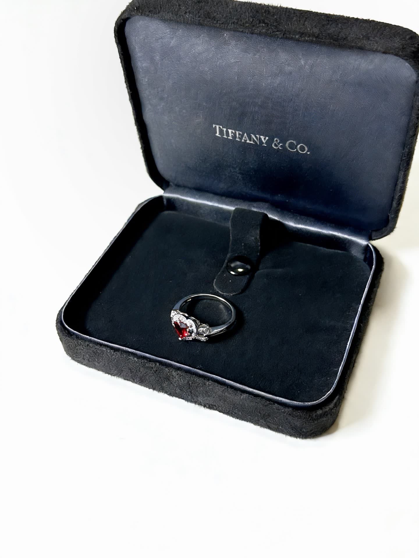 Tiffany & Co. Ruby and Diamond Ring